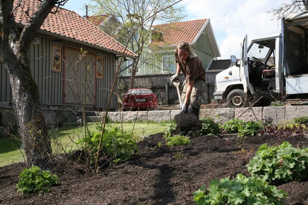 Trädgårdsarbete